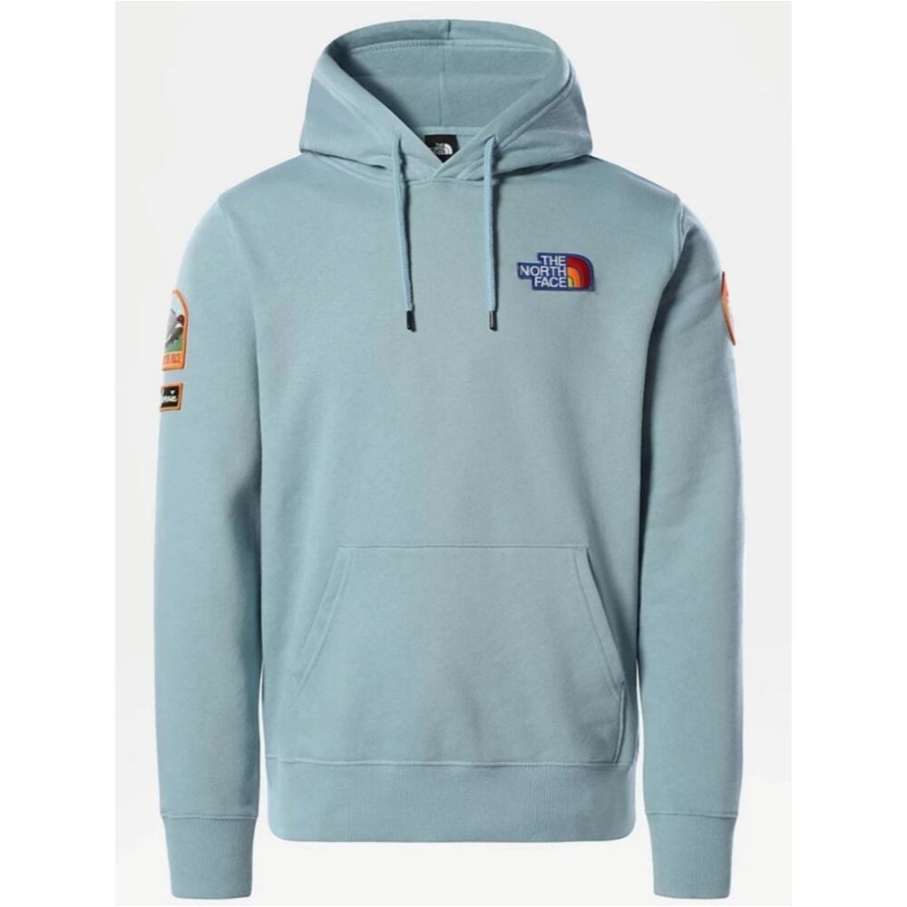 The North Face Novelty Patch Pullover Hoodie sz M